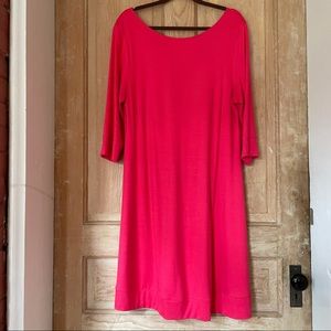 Donna Ricco 3/4 Sleeve Shift Dress Size XL